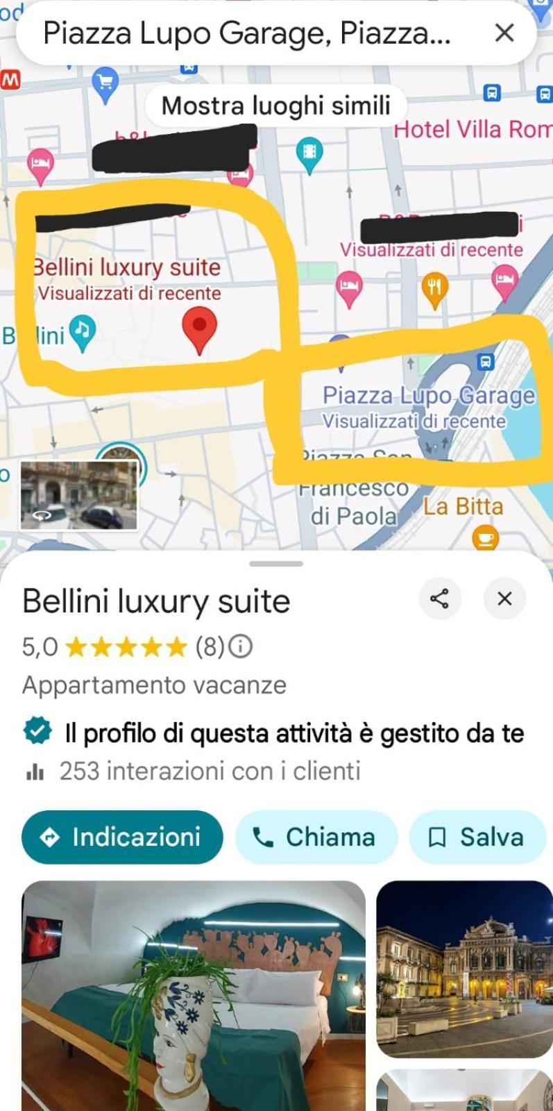 Bellini Luxury Suite Катания Екстериор снимка